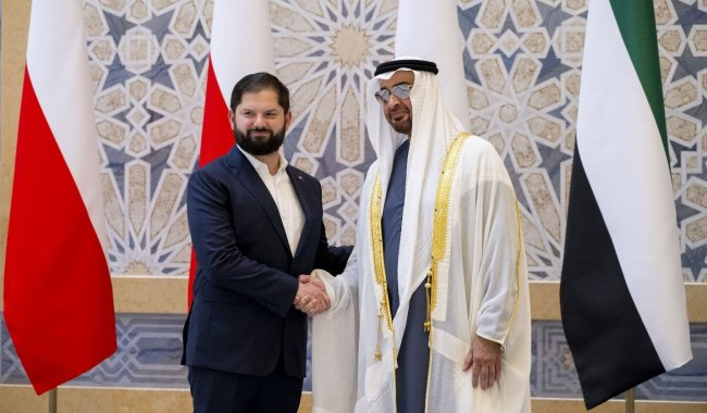 Visita oficial de Gabriel Boric en Emiratos Árabes Unidos