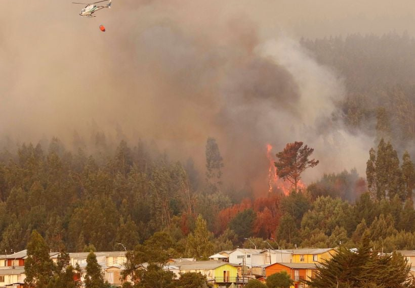 Incendios Forestales Biobío: Situación Actual y Estado