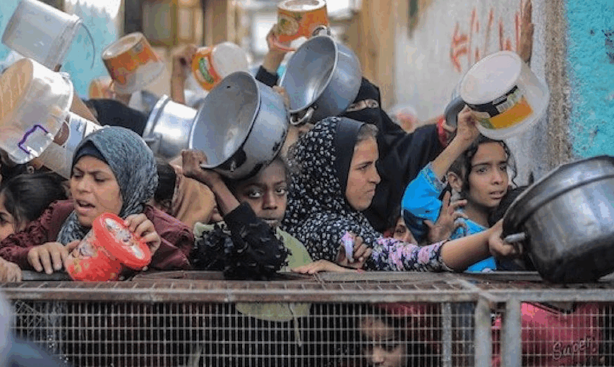 Crisis alimentaria en Gaza: Suministros se agotan
