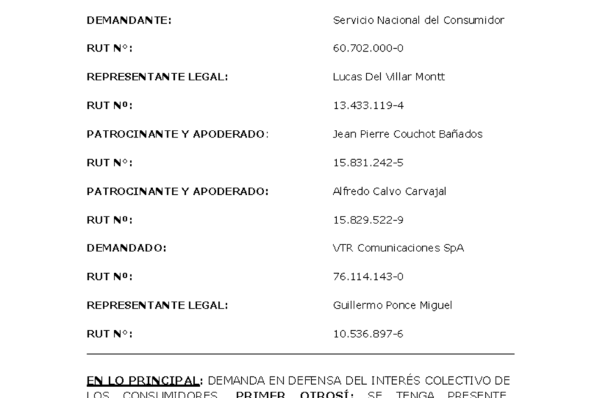 Sernac demanda colectiva contra productora de Fiesta Grado 3