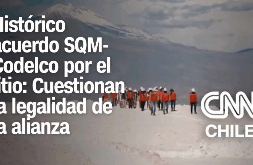 Acuerdo SQM Codelco: Críticas de Paulina Vodanovic
