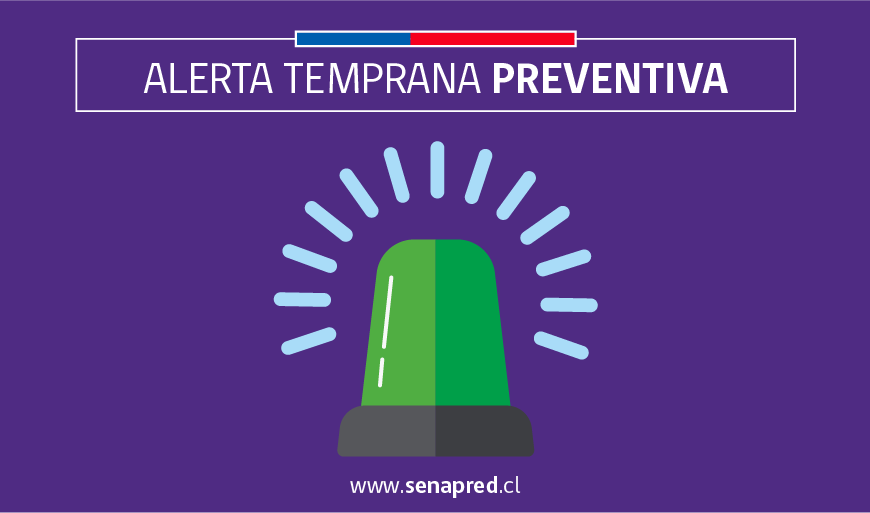 Alerta Temprana Preventiva por Fuertes Lluvias y Viento