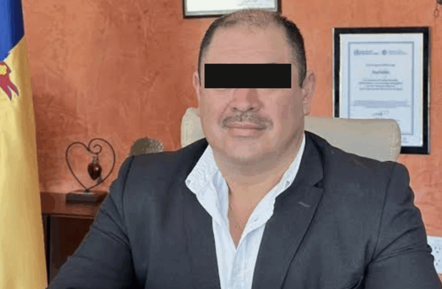 Alcalde Teuchitlán detenido por la FGR en delito grave