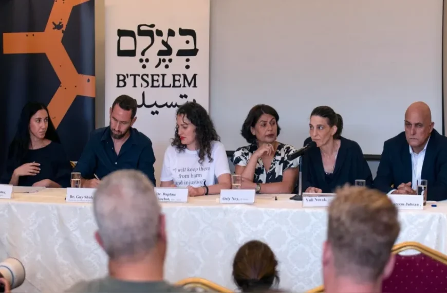 Genocidio en Gaza: Informe de B’Tselem y PHRI