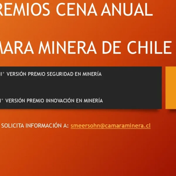 Premios de Seguridad e Innovación en Minería 2025