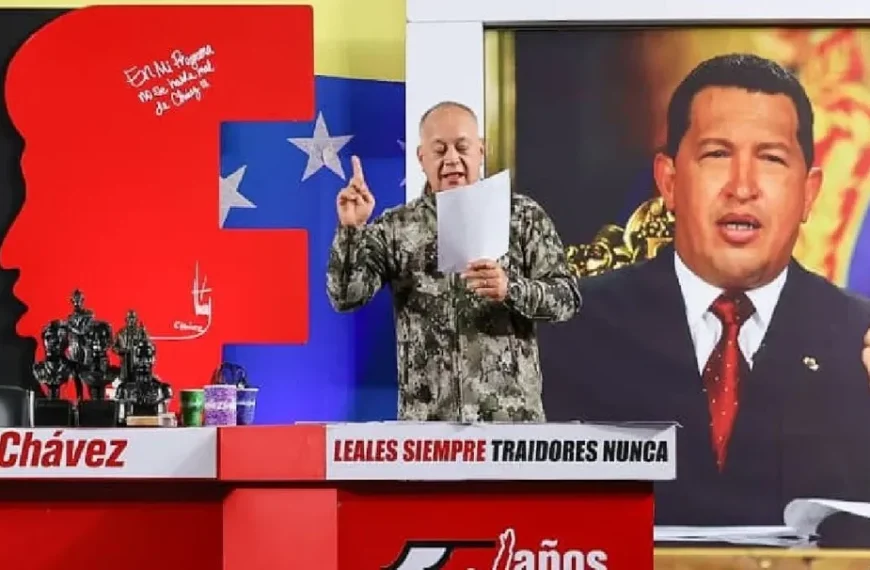 Guerra Revolucionaria Venezuela: Mensaje de Cabello