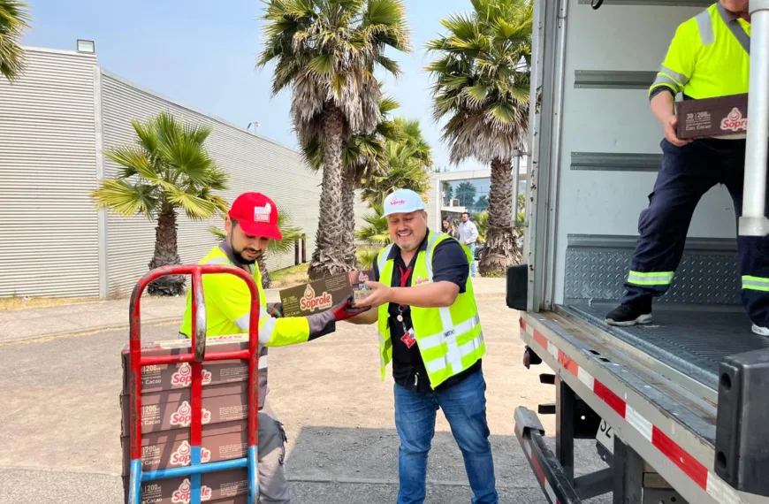 Donaciones Soprole: Un apoyo crucial en la emergencia de incendios